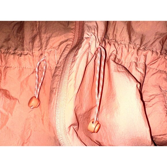 CCC Streetwear Custom Apparel Light Pink Hooded Quick Dry Breathable Long Jacket - Picture 10 of 10